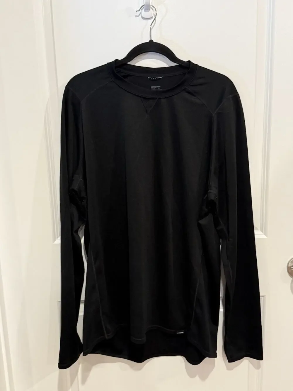 Patagonia Capilene 3 Midweight Crew Base Layer Shirt Mens Size XXL Black